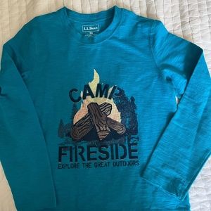 New! Boys long sleeve LL Bean T-shirt